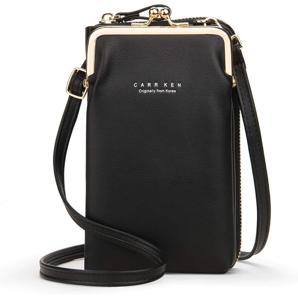 Women's Crossbody Wallet Purse Leather Small Bag Phone Holder Card Case